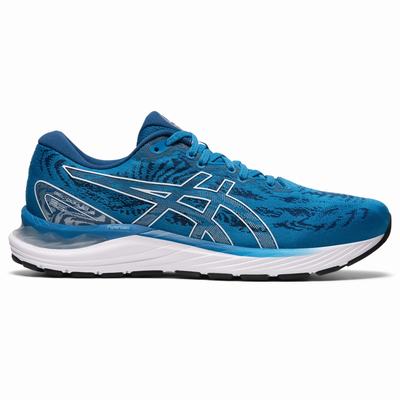 Asics Gel-Cumulus 23 - Miesten Juoksukengät - Sininen/Valkoinen